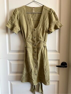 Free People Cotton Mini Dress
